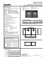 Предварительный просмотр 1 страницы Blanco BLANCOPRECIS 531-430 Specifications