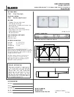 Предварительный просмотр 1 страницы Blanco BLANCOPRECISION 513-695 Specifications