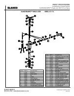 Предварительный просмотр 2 страницы Blanco BLANCOQUADRIS 157-174 Specification Sheet