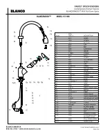 Предварительный просмотр 2 страницы Blanco BLANCORADOS 157-090 Specification Sheet
