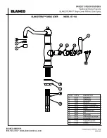 Предварительный просмотр 2 страницы Blanco BLANCOTERRA 157-142 Specification Sheet
