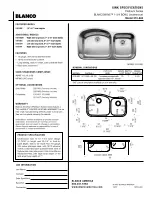 Blanco BLANCOWAVE 510-882 Specifications предпросмотр