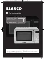 Blanco BMO280X Operation Manual preview