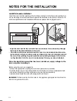 Preview for 9 page of Blanco BOSE902 Instructions For The Use And Care And Installation