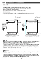 Preview for 6 page of Blanco CI804L Instructions For The Use And Care And Installation