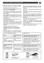 Preview for 19 page of Blanco CI804L Instructions For The Use And Care And Installation