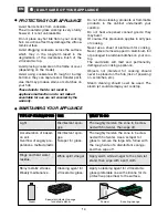 Preview for 14 page of Blanco CI905 Instructions For The Use And Care And Installation