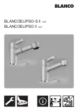 Blanco ELIPSO II 517626 Installation And Care Instructions preview