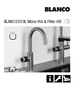 Blanco EVOL Mono Hot & Filter HD Manual предпросмотр