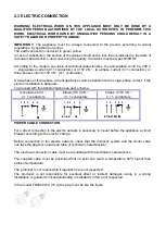 Preview for 9 page of Blanco FD6064WX Instructions For The Use And Care And Installation