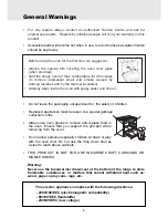 Preview for 6 page of Blanco FE9085X Instructions For The Use And Care And Installation