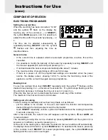 Preview for 13 page of Blanco FE9085X Instructions For The Use And Care And Installation