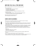 Preview for 19 page of Blanco MF34STX Operating Instructions Manual