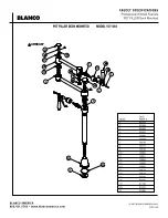 Предварительный просмотр 2 страницы Blanco POT FILLER 157-064 Specification Sheet