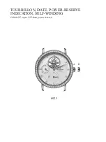 Предварительный просмотр 3 страницы Blancpain TOURBILLON 6025 Operating Instructions