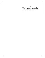 Blancpain Villeret CHRONOGRAPHE FLYBACK PULSOMÈTRE Manual предпросмотр