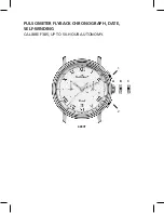 Предварительный просмотр 3 страницы Blancpain Villeret CHRONOGRAPHE FLYBACK PULSOMÈTRE Manual