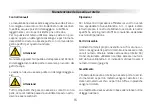 Предварительный просмотр 18 страницы Blandino GR117 Use And Maintenance Handbook