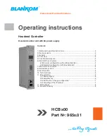 Blankom 9652.01 Operating Instructions Manual preview