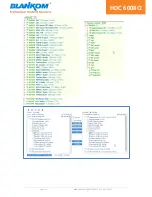 Предварительный просмотр 13 страницы Blankom HDC 6008CI Manual