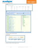Предварительный просмотр 15 страницы Blankom HDC 6008CI Manual