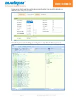 Предварительный просмотр 16 страницы Blankom HDC 6008CI Manual