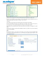 Предварительный просмотр 18 страницы Blankom HDC 6008CI Manual