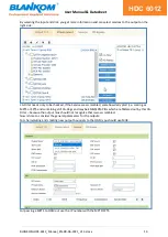 Preview for 13 page of Blankom HDC 6012 User Manual & Datasheet