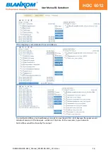 Preview for 16 page of Blankom HDC 6012 User Manual & Datasheet