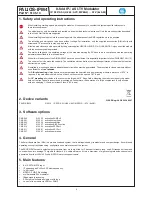 Preview for 3 page of Blankom PALIOS-IPM4 5105.10 Operating Instructions Manual