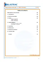 Preview for 3 page of Blastrac 1-15 Global Operating Manual