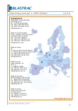 Preview for 12 page of Blastrac 1-15 Global Operating Manual