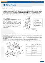 Preview for 13 page of Blastrac 1-8DPF40 Operating Instructions Manual