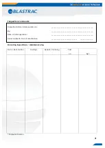 Preview for 2 page of Blastrac 1-8DPS30 220V-SP Operating Instructions Manual