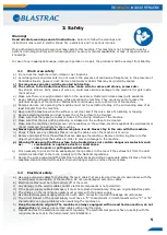 Preview for 5 page of Blastrac 1-8DPS30 220V-SP Operating Instructions Manual