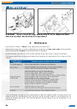 Preview for 20 page of Blastrac 2-20DT Operating Instructions Manual