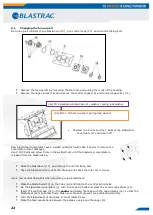 Preview for 22 page of Blastrac 2-20DT Operating Instructions Manual