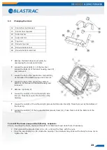 Preview for 23 page of Blastrac 2-20DT Operating Instructions Manual