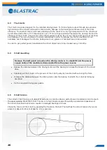 Preview for 26 page of Blastrac 2-20DT Operating Instructions Manual