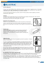 Preview for 27 page of Blastrac 2-20DT Operating Instructions Manual