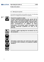 Preview for 9 page of Blastrac 2-45D Operating Instructions Manual