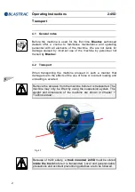 Preview for 32 page of Blastrac 2-45D Operating Instructions Manual