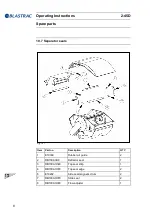 Preview for 73 page of Blastrac 2-45D Operating Instructions Manual