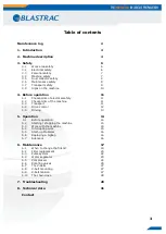 Предварительный просмотр 3 страницы Blastrac 2-48DC Operating Instructions Manual