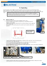 Предварительный просмотр 11 страницы Blastrac 200VMB Operating Instructions Manual