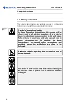 Preview for 10 page of Blastrac 500 E Global Operating Instructions Manual