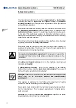 Preview for 12 page of Blastrac 500 E Global Operating Instructions Manual