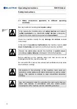 Preview for 14 page of Blastrac 500 E Global Operating Instructions Manual