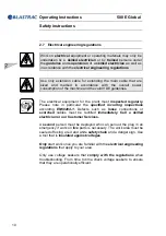 Preview for 18 page of Blastrac 500 E Global Operating Instructions Manual