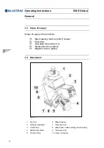 Preview for 22 page of Blastrac 500 E Global Operating Instructions Manual